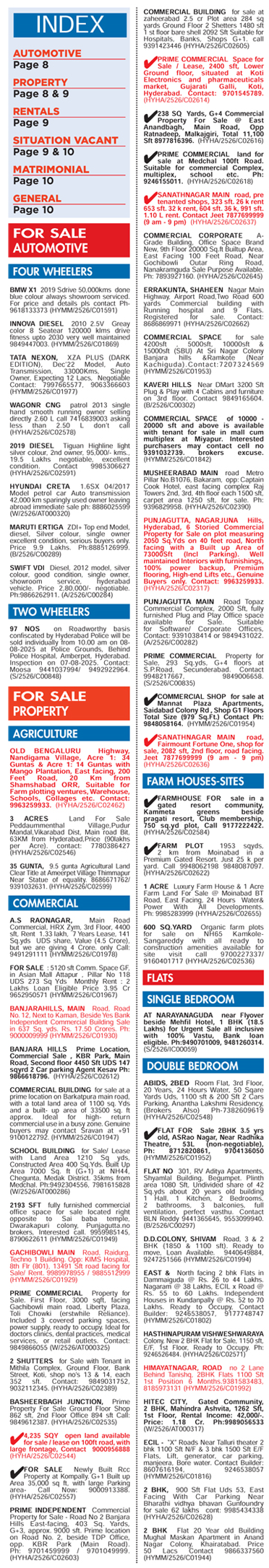3 Aug Property Collection